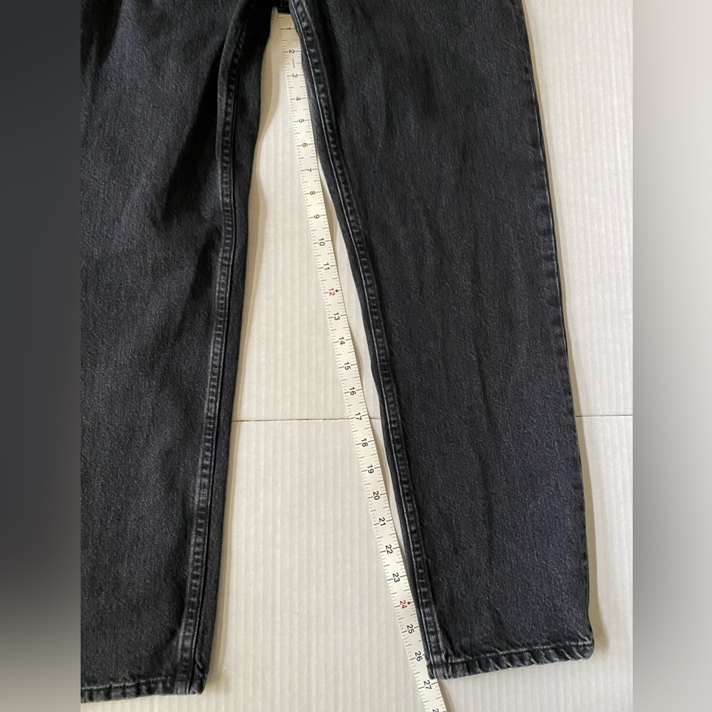 Everlane The 90s Cheeky Jean Organic Cotton Black Button Fly - Picture 12 of 16